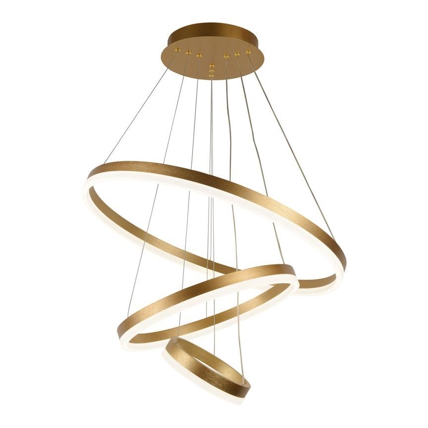 Dimbare LED hanglamp aan een koord LED/85W/230V 3000-6500K diameter 60 cm + afstandsbediening