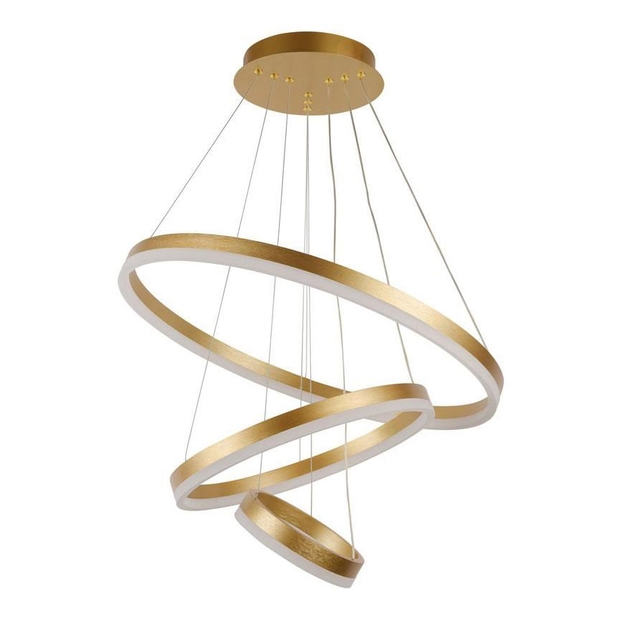 Dimbare LED hanglamp aan een koord LED/85W/230V 3000-6500K diameter 60 cm + afstandsbediening