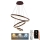 Dimbare LED hanglamp aan een koord LED/85W/230V 3000-6500K diameter 60 cm + afstandsbediening