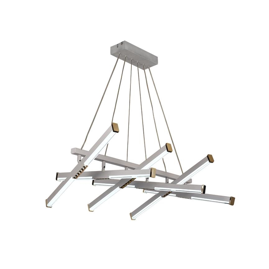 Dimbare LED hanglamp aan een koord LED/90W/230V 3000-6500K diameter 80 cm + afstandsbediening