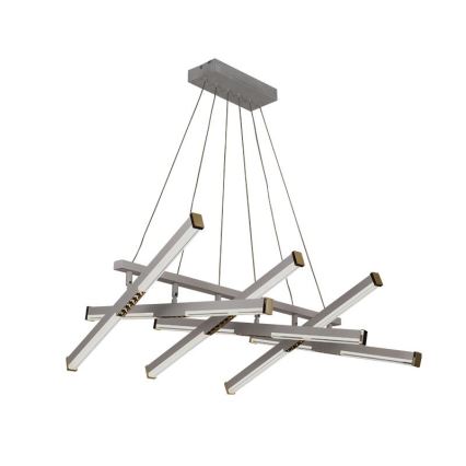 Dimbare LED hanglamp aan een koord LED/90W/230V 3000-6500K diameter 80 cm + afstandsbediening