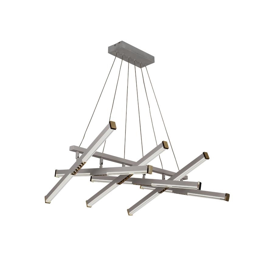 Dimbare LED hanglamp aan een koord LED/90W/230V 3000-6500K diameter 80 cm + afstandsbediening