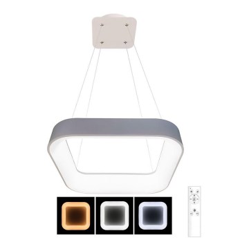 Dimbare LED Hanglamp aan een koord NEST LED/40W/230V 3000-6500K grijs