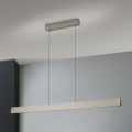 Dimbare LED hanglamp aan een koord TARA LED/44W/230V 2700/3800/4500/5700K mat chroom