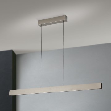 Dimbare LED hanglamp aan een koord TARA LED/44W/230V 2700/3800/4500/5700K mat chroom