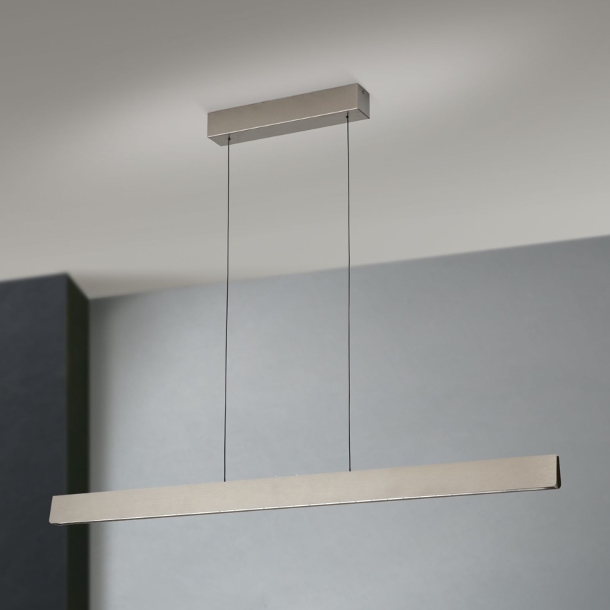 Dimbare LED hanglamp aan een koord TARA LED/44W/230V 2700/3800/4500/5700K mat chroom