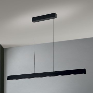 Dimbare LED hanglamp aan een koord TARA LED/44W/230V 2700/3800/4500/5700K zwart
