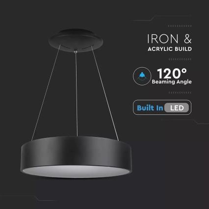 Dimbare LED-hanglamp aan kabel LED/30W/230V