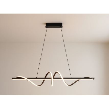 Dimbare LED-hanglamp aan kabel LED/50W/230V 3000-6500K 100 cm + afstandsbediening