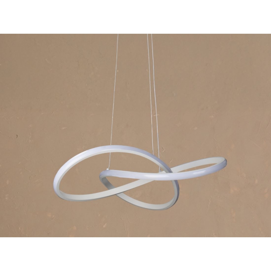 Dimbare LED-pendellamp aan kabel LED/65W/230V 3000-6500K Ø 49 cm + afstandsbediening