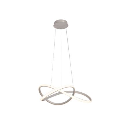 LED dimbare hanglamp met kabel LED/85W/230V 3000-6500K Ø 60 cm + afstandsbediening