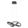 Dimbare LED-hanglamp aan kabel SALO LED/28W/230V 3000K zwart