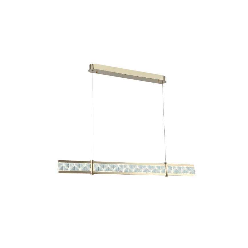 Dimbare LED-kristallen kroonluchter aan kabel ENRIQUE LED/20W//230V 3000-6000K + afstandsbediening