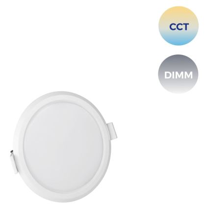 Dimbare LED Inbouw Lamp ALGINE LED/6W/230V Wi-Fi Tuya rond