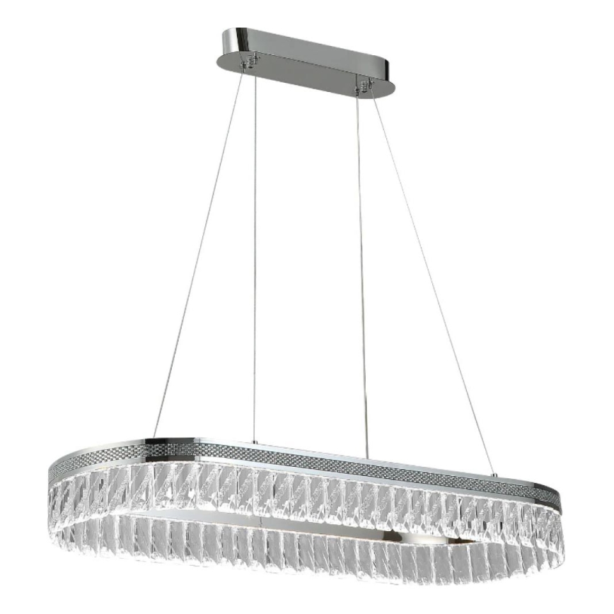 Dimbare LED-kristallen kroonluchter aan kabel THALIA LED/50W/230V 3000–6000K + afstandsbediening