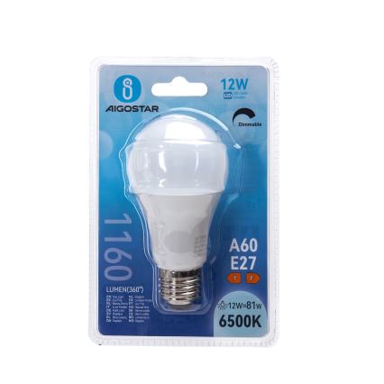 Dimbare LED-lamp A60 E27/12W/230V 6500K - Aigostar