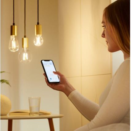 Dimbare LED Lamp FILAMENT A60 E27/6,7W/230V 2700-6500K CRI 90 Wi-Fi - WiZ