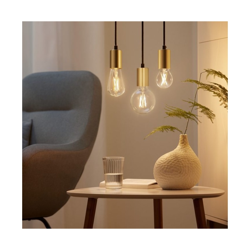 Dimbare LED Lamp FILAMENT A60 E27/6,7W/230V 2700-6500K CRI 90 Wi-Fi - WiZ
