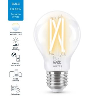 Dimbare LED Lamp FILAMENT A60 E27/6,7W/230V 2700-6500K CRI 90 Wi-Fi - WiZ