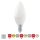 Dimbare LED Lamp C37 E14/6W/230V 3000K - STEPDIMMING - Eglo 54834