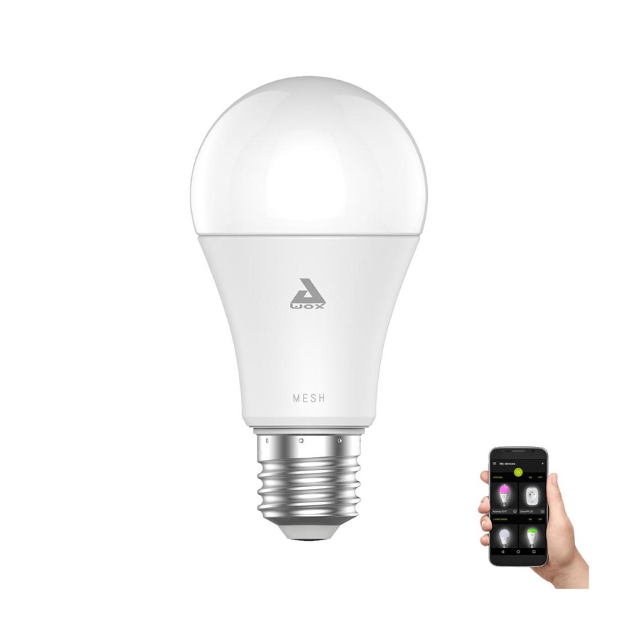 blootstelling Ik heb een Engelse les applaus Dimbare LED Lamp CONNECT E27/9W 3000K Bluetooth - Eglo 11684 | Lumimania