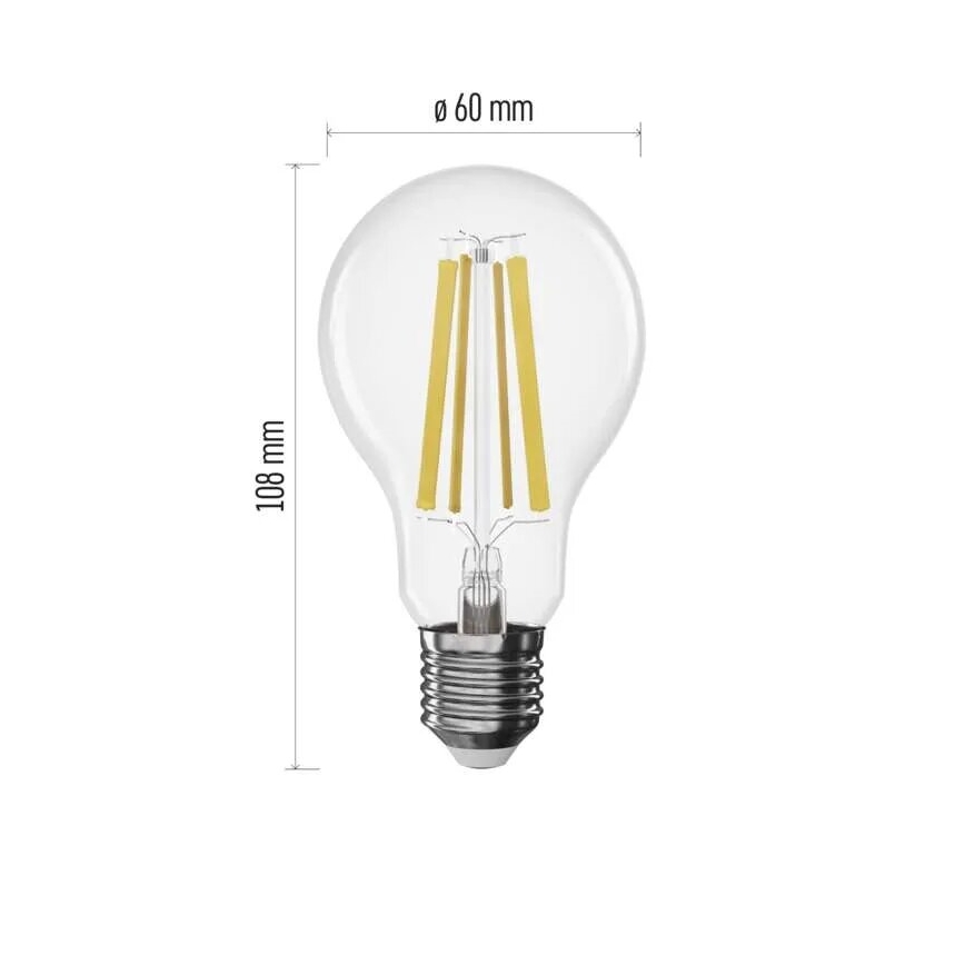 Dimbare LED Lamp FILAMENT A60 E27/11W/230V 4000K