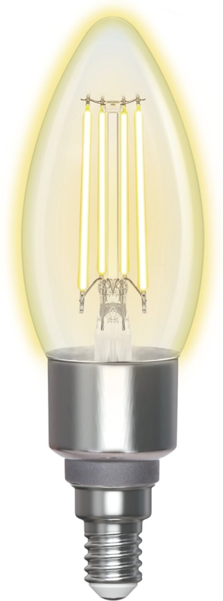 Dimbare LED Lamp FILAMENT C35 E14/4,5W/230V 2700-6500K Wi-Fi - Aigostar