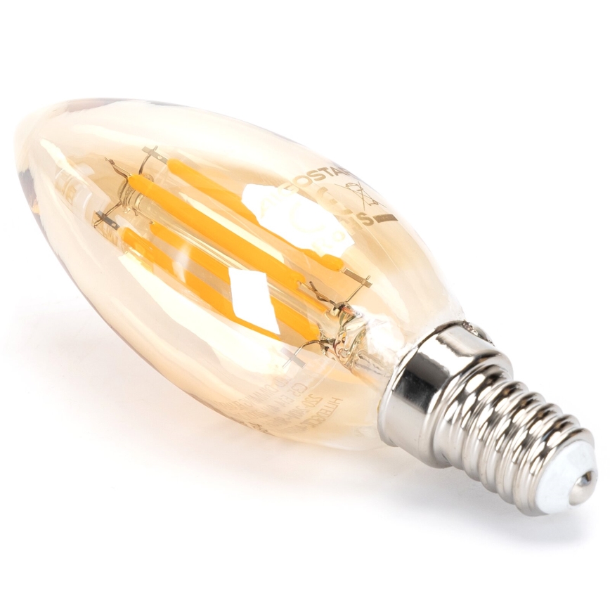 Dimbare LED Lamp FILAMENT C35 E14/4W/230V 2200K - Aigostar