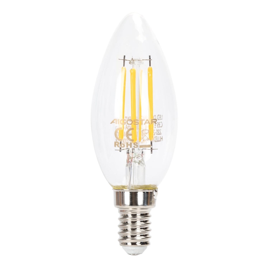 Dimbare LED Lamp FILAMENT C35 E14/4W/230V 2700K - Aigostar