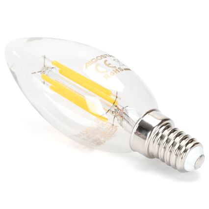 Dimbare LED Lamp FILAMENT C35 E14/4W/230V 2700K - Aigostar