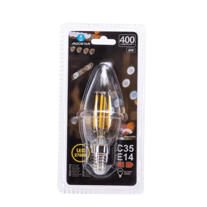 Dimbare LED-lamp FILAMENT C35 E14/4W/230V 2700K - Aigostar