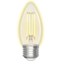 Dimbare LED Lamp FILAMENT C35 E27/4,5W/230V 2700-6500K Wi-Fi - Aigostar