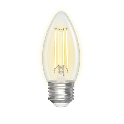 Dimbare LED Lamp FILAMENT C35 E27/4,5W/230V 2700-6500K Wi-Fi - Aigostar