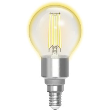Dimbare LED Lamp FILAMENT G45 E14/4,5W/230V 2700-6500K Wi-Fi - Aigostar