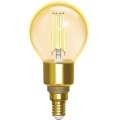 Dimbare LED Lamp FILAMENT G45 E14/4,5W/230V 2700-6500K Wi-Fi - Aigostar