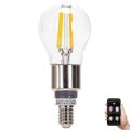Dimbare LED Lamp FILAMENT MESH Smart G45 E14/4,5W/230V 2700-6500K - Aigostar