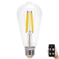 Dimbare LED Lamp FILAMENT MESH Smart ST64 E27/6W/230V 2700-6500K - Aigostar