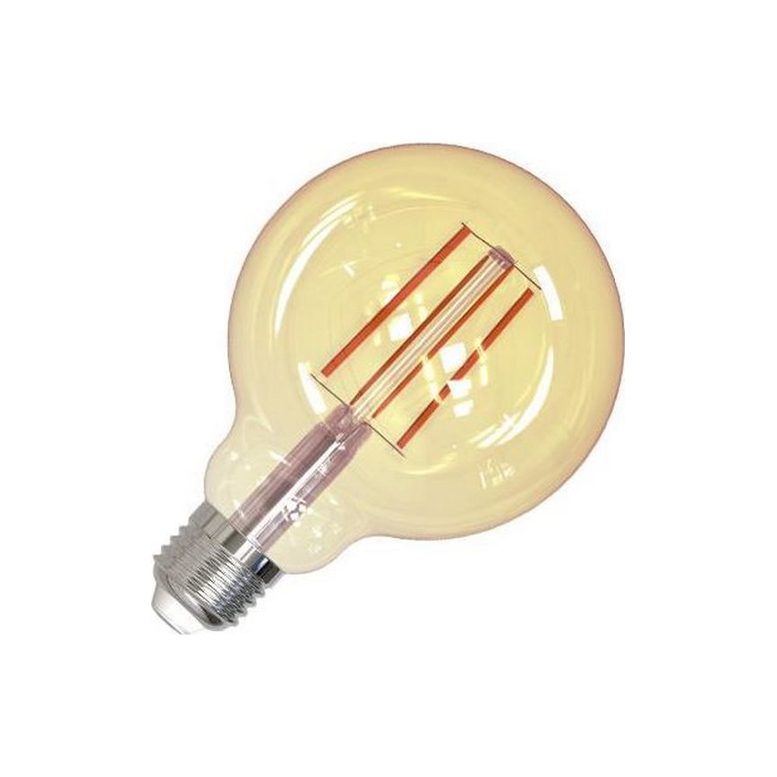 Dimbare LED Lamp FILAMENT VINTAGE G95 E27/12W/230V 2000K