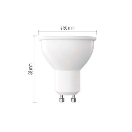 Dimbare LED-lamp MR16 GU10/7W/230V 3000K