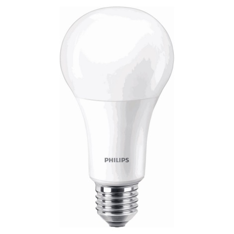 Dimbare LED Lamp  Philips A67 E27/13,5W/230V 2700K