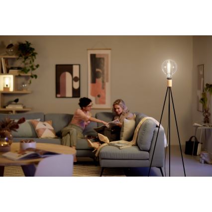 Dimbare LED Lamp Philips E27/6,5W/230V 3000K