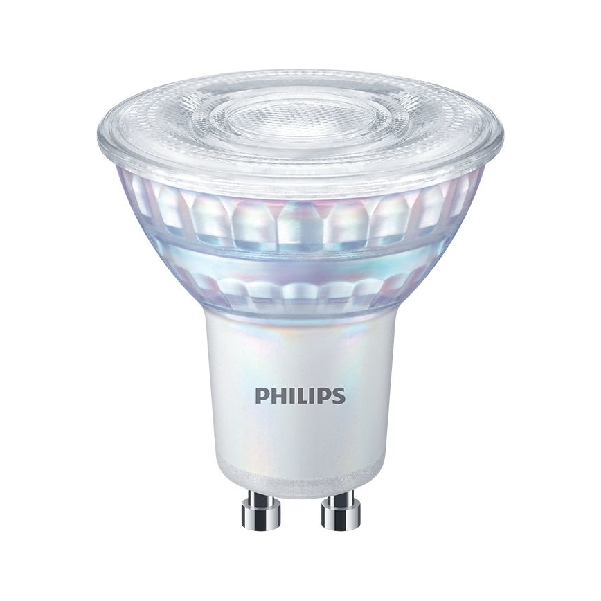 Dimbare LED Lamp Philips GU10/6,2W/230V 3000K CRI 90
