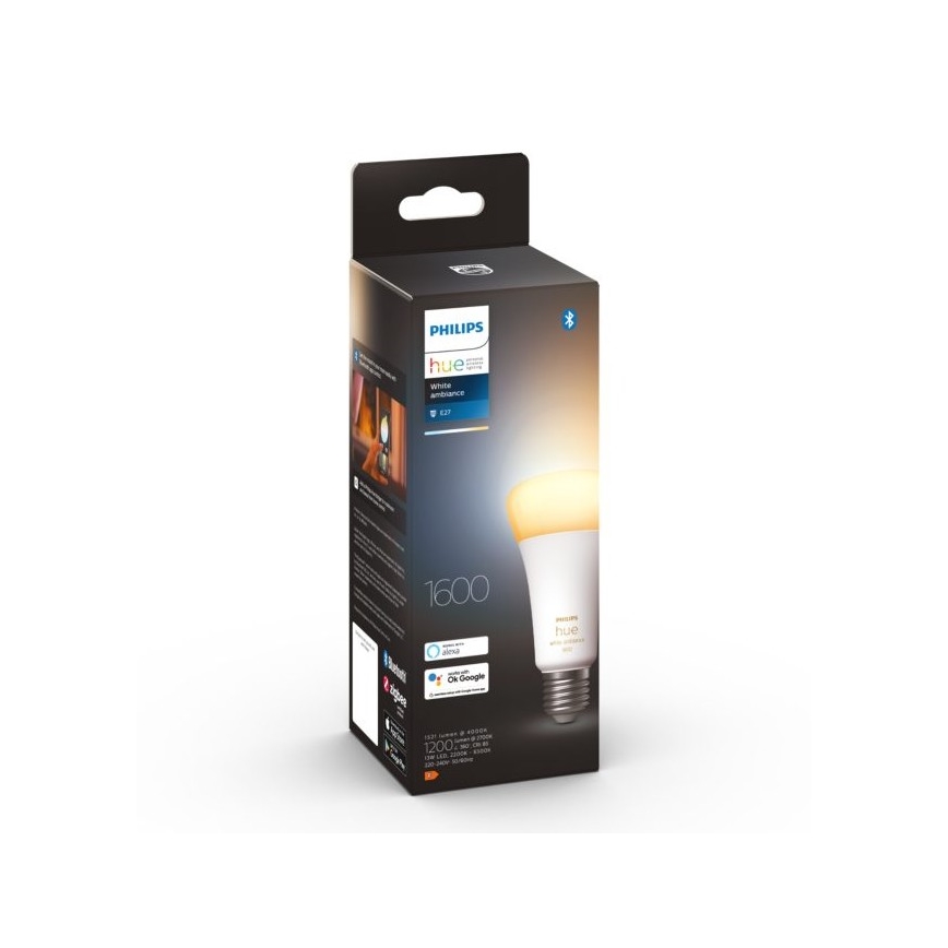 Dimbare LED Lamp Philips Hue WHITE AMBIANCE E27/13W/230V 2200-6500K
