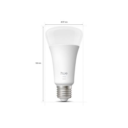 Dimbare LED-lamp Philips Hue WHITE E27/13,5W/230V 2700K