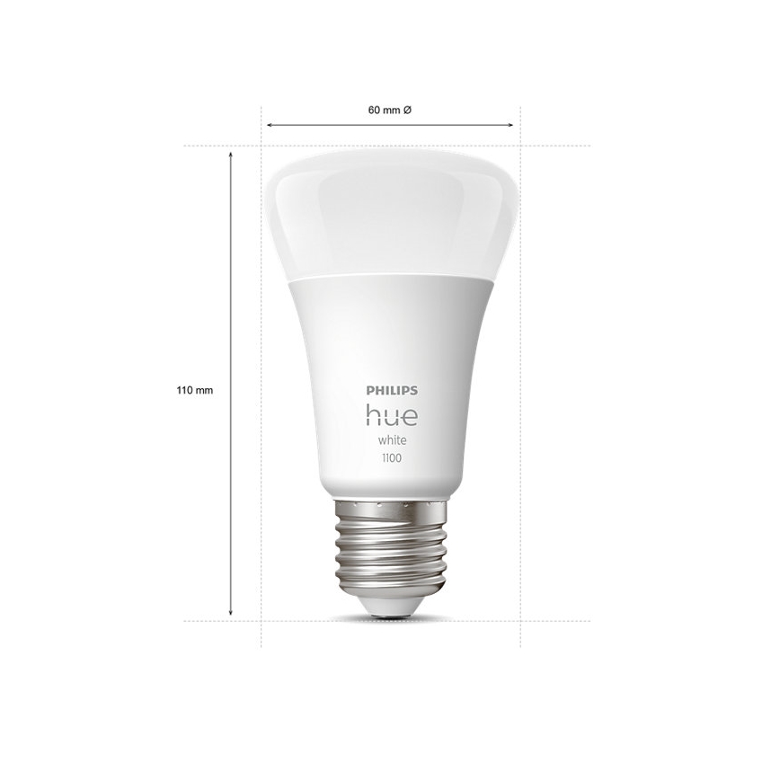 Dimbare LED Lamp Philips Hue WHITE E27/9,5W/230V 2700K