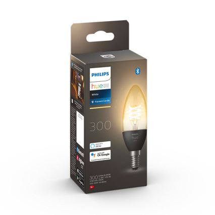 Dimbare LED Lamp Philips Hue WHITE FILAMENT E14/4,5W/230V 2100K