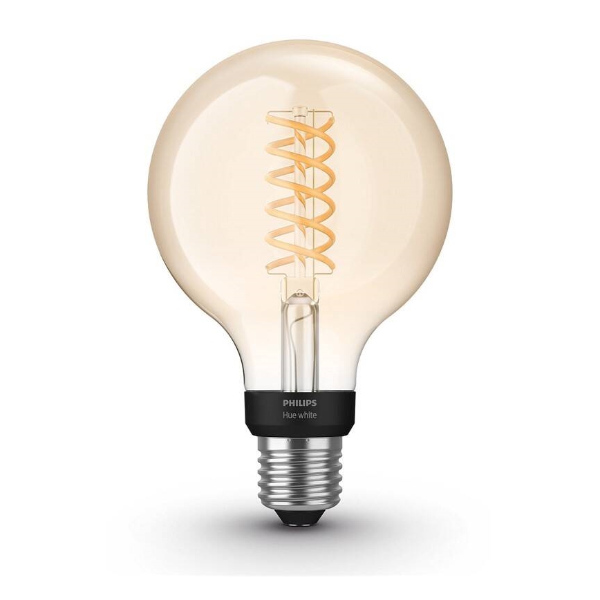 Dimbare LED Lamp Philips Hue WHITE FILAMENT G93 E27/7,2W/230V 2100K