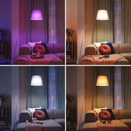 LED RGB dimbare lamp Philips SMART P45 E14/4,9W/230V 2200-6500K CRI 90