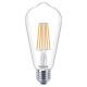 Dimbare LED Lamp Philips Warm Glow E27/8W/230V 2200-2700K