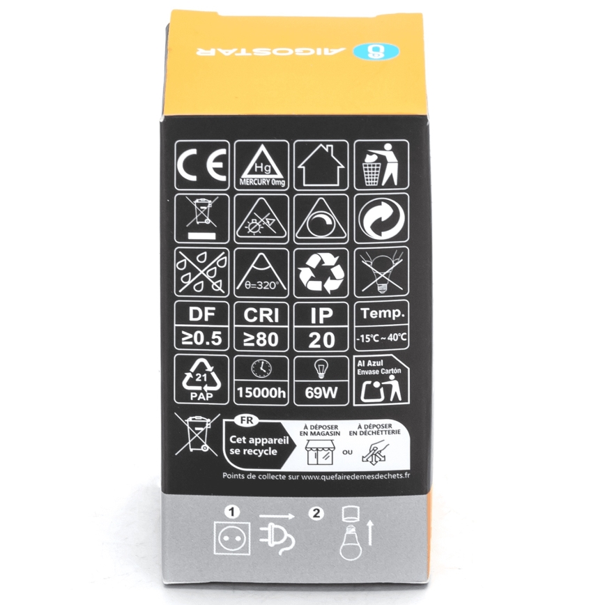 Dimbare LED Lamp R7s/8W/230V 2700K - Aigostar